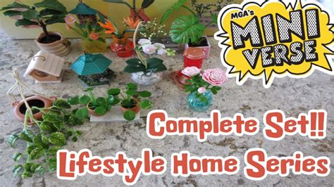 Miniverse Lifestyle Home Series Complete Set Youtube