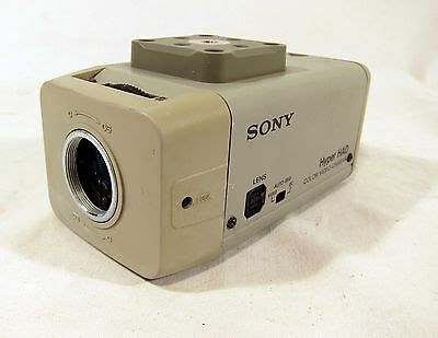 Sony Ssc C Hyper Had Ccd Color Video Security Camera No Lens Body