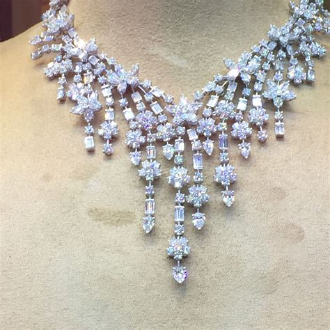 Expensivediamondnecklace Real Diamond Necklace Bridal Diamond