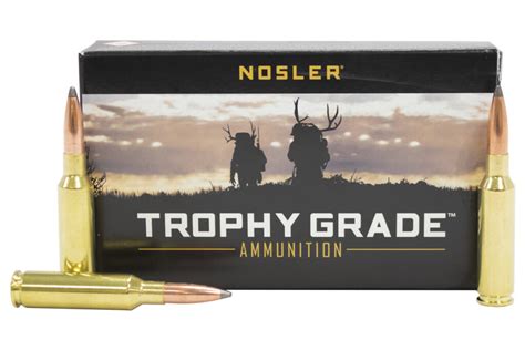 Nosler 6 55mm Creedmoor 140 Gr Partition Trophy Grade Number Of Rounds 100 Rains Ammo And