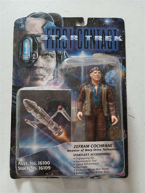 Star Trek: First Contact Zefram Cochrane Inventor of Warp Drive ...