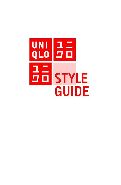 Chia S V Uniqlo Brand Guidelines Cdgdbentre Edu Vn