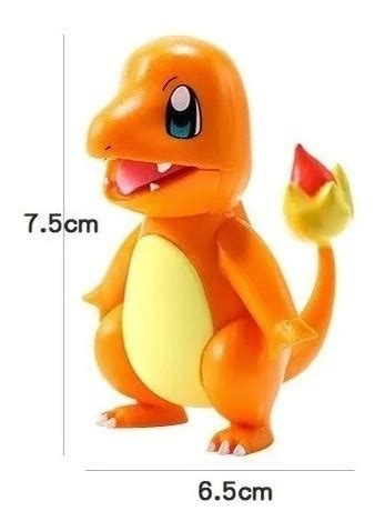 Boneco Pokemon Charmander Bonequinho Pikachu Pronta Entrega