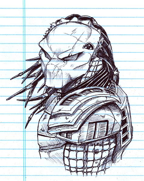 Predator Drawing At Getdrawings Free Download