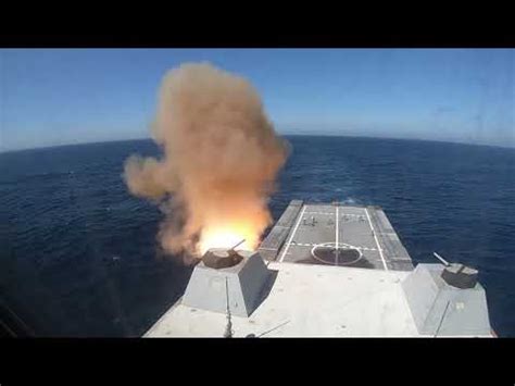 Uss Zumwalt Ddg Conducts Live Fire Test Of Sm Missile Youtube