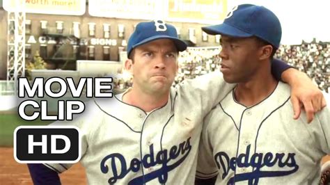 42 Movie Clip All Wear 42 2013 Jackie Robinson Movie Hd Youtube