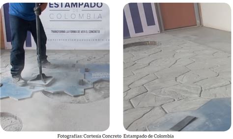 C Mo Estampar Un Piso En Concreto A La Obra Maestros