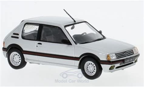 Miniature Peugeot 205 GTI 1 18 Solido GTI Bleue Tuning Voiture