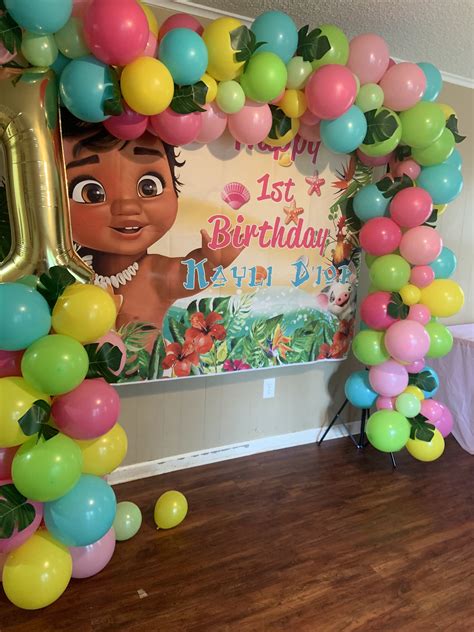 Moana Birthday Party Fiesta De Moana Cumpleaños De Moana Fiesta