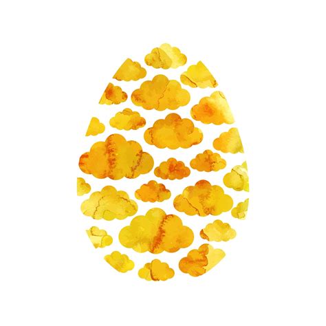 Premium Vector | Gold easter egg in vector