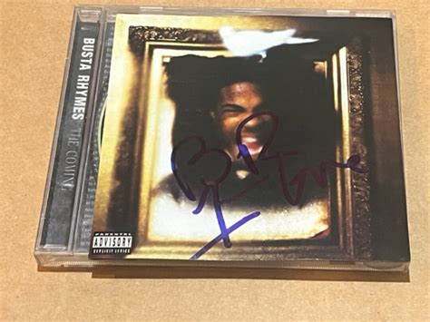 Busta Rhymes Signed Autographed The Coming Cd Booklet Etsy