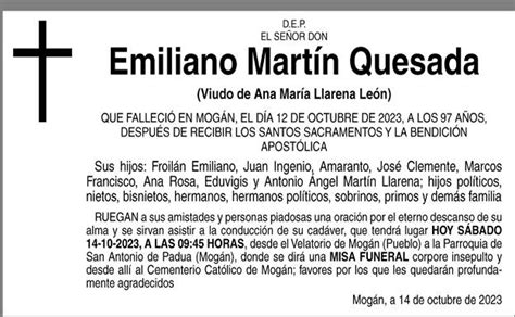 Emiliano Mart N Quesada Canarias