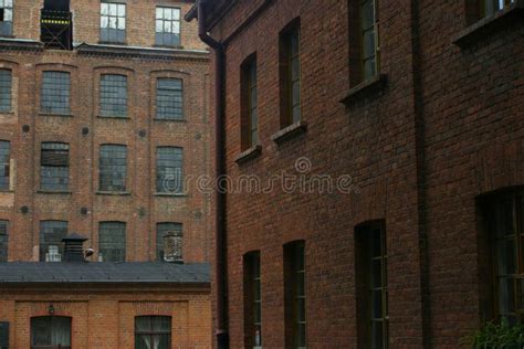 Alte Fabrik Backsteinmauern Stockfoto Bild Von Maurerarbeit M Rtel