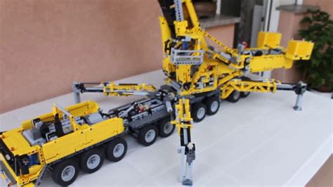 Rc Full Moc Lego Technic Gru Liebherr Ltm Youtube