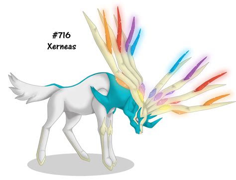 #716 shiny xerneas — Weasyl