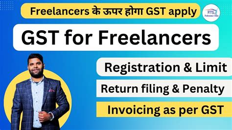 Gst On Freelancers Gst For Freelancers Gst Registration Limit