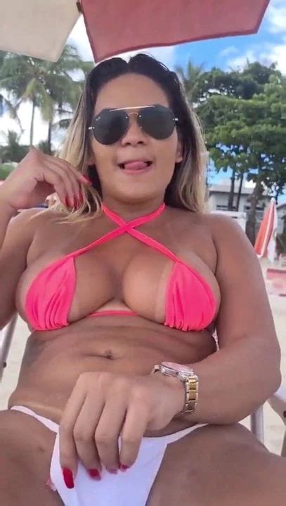 Big Tits Milf Artemisia Love At The Public Beach In Miami Wearing A Micro Bikini Xhamster