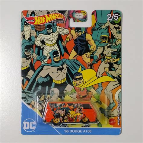 Hot Wheels Premium Dodge A Batman Robin Dc Comics Shopee Brasil
