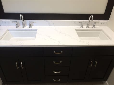 Quartz Countertops Kohler Archer Undermount Sink And Archer Faucet