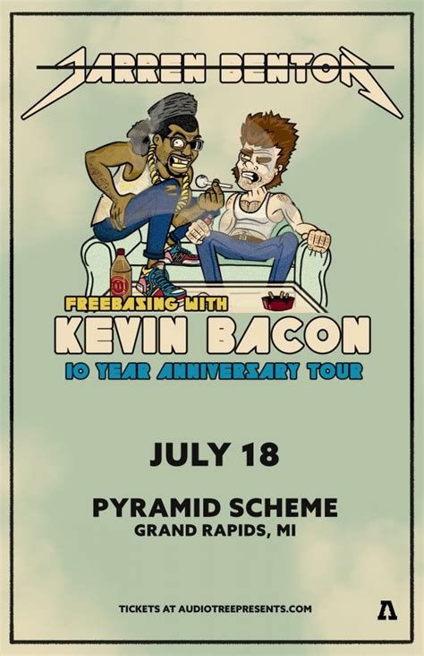 Jarren Benton Freebasing With Kevin Bacon Year Anniversary Tour