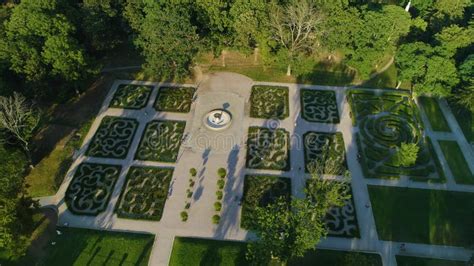 Park Palace Biala Podlaska Zespol Palacowy Radziwillow Aerial View