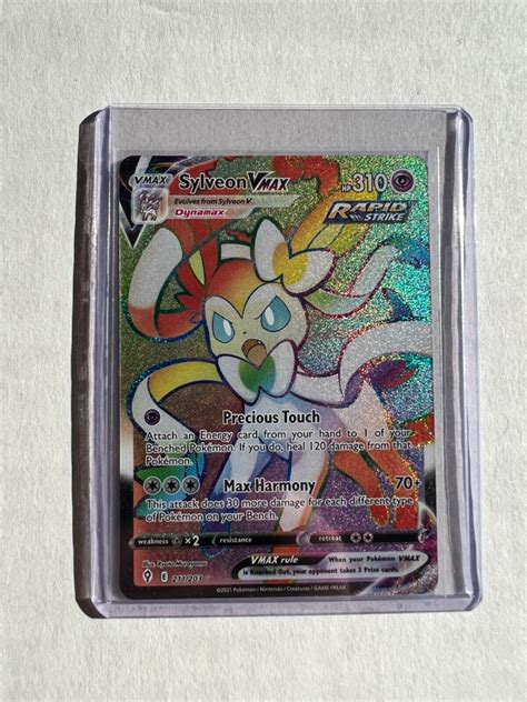 Sylveon VMAX Evolving Skies 211 203 Pokémon TCG Holo Secret Rare eBay