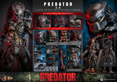 Hot Toys Uncloaks A New And Updated Predator 2 0 1 6 Figure