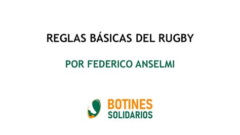 Conceptos Básicos Del Reglamento De Rugby Youtube