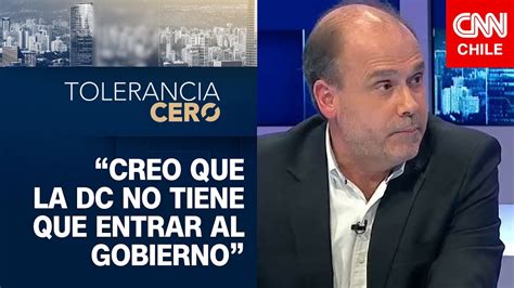 Alberto Undurraga presidente de la DC La posición del partido con el