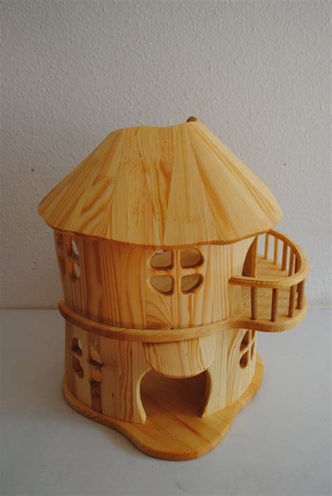 Wooden Dollhouse Wooden Doll House Dollhouse Dolhouses - Etsy