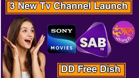 DD Free Dish 3 New Tv Channels Launch FTA Mpeg2 Box DD Free Dish