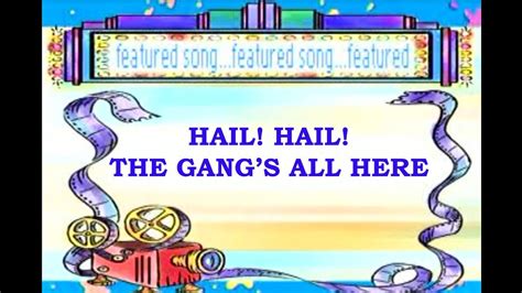 Hail Hail The Gangs All Here Youtube