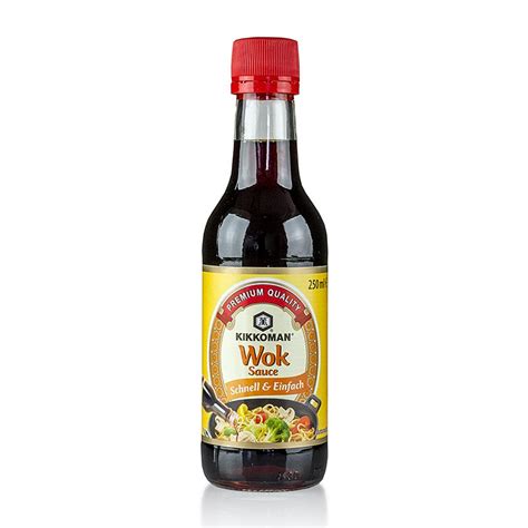 Sojasauce Til Wok Kikkoman Japan 250 G Flaske