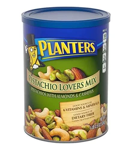 Plantadores Pistacho Amantes Mix Salado Oz Frasco Env O Gratis