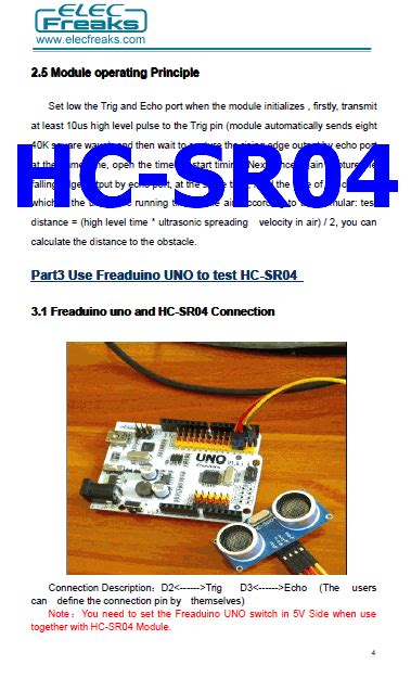 PDF HC SR04 Components