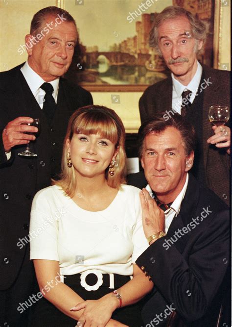 Derek Fowlds Oscar Blaketon Tricia Penrose Editorial Stock Photo