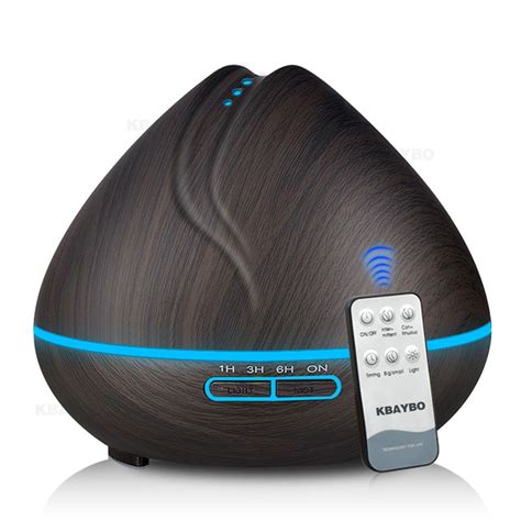 New 550ml Remote Control Essential Oil Diffuser Air Humidifier Aroma Lamp Aromatherapy Electric