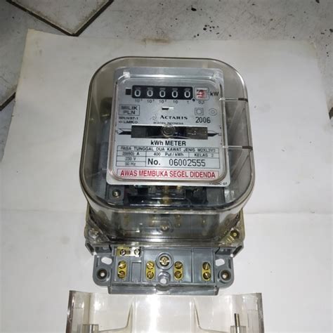 Jual KWH Meter 1Phase 20 60 A Merk Actaris Analog Jakarta Pusat