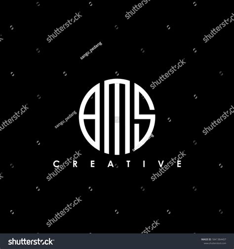 Bms Letter Initial Logo Design Template Stock Vector Royalty Free