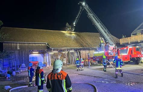 Hoher Schaden Nach Brand Auf Bauernhof In Falkenberg