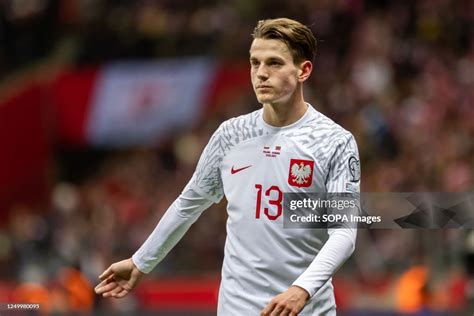 Jakub Kaminski of Poland seen during the UEFA EURO 2024 qualifying ...