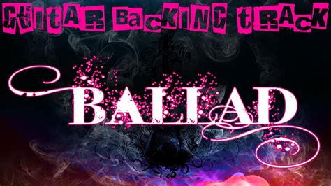 Ballad Backing Track Am 60 Bpm MegaBackingTracks YouTube