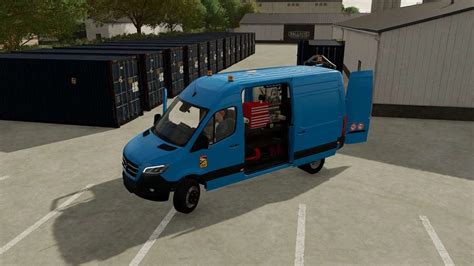 Mercedes Benz Sprinter Aci V Fs Mod Farming Simulator Mod