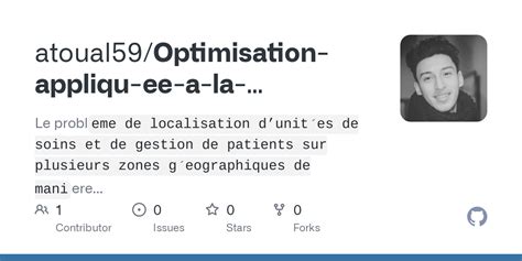 Github Atoual Optimisation Appliqu Ee A La Localisation D Unit Es