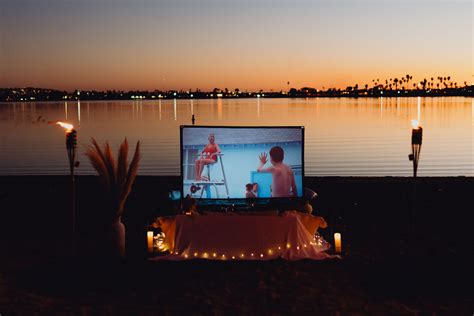 Outdoor Movie Night In San Diego