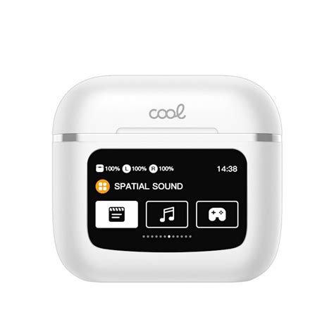 Auriculares Estéreo Bluetooth Dual Pod Cool Touch Branco Yonos A