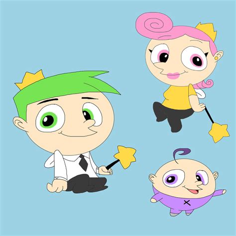 Cosmo Wanda And Poof In My Style By Rocketspruggs On Deviantart