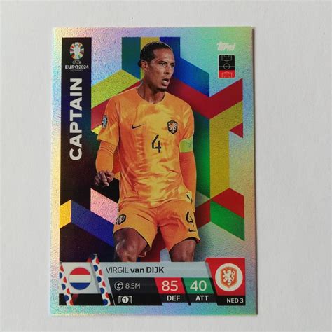 Match Attax Euro 2024 Captain Virgil Van Dijk Kaufen Auf Ricardo