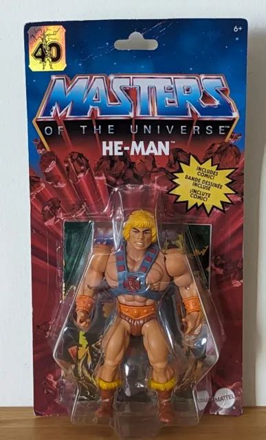 Masters Of The Universe Origins He Man Th Anniversary Rare Wave