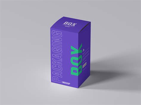 Free Product Packaging Box Mockup — Free Mockup World